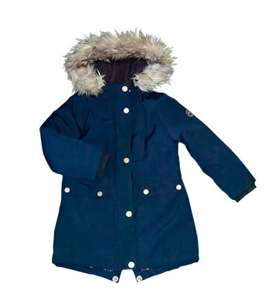 Fešáček * dětský second hand * Zimní kouzelný Kabátek s kožešinovou kapucí 