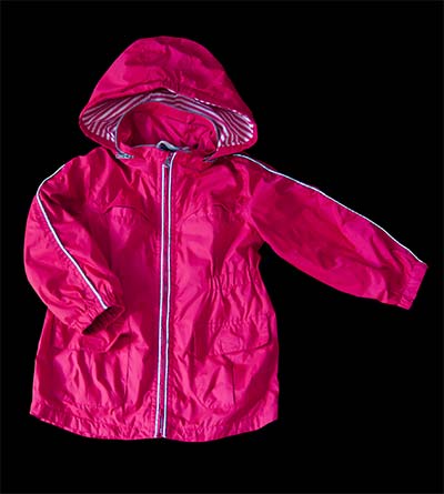 Fešáček * dětský second hand * Parádní šusťákový Kabátek pro holčičku