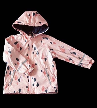 Fešáček * dětský second hand * Kapičková nepromokavá Bunda pro holčičku