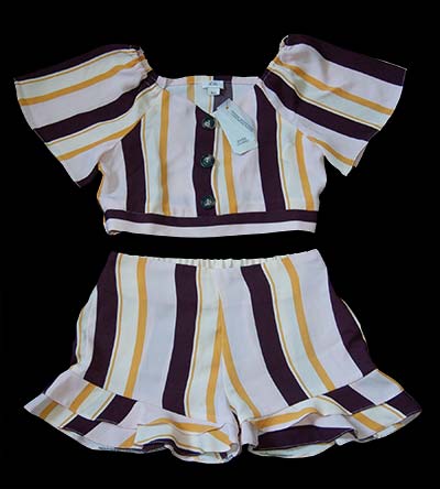 Fešáček * dětský second hand * Letní dvoudílný komplet pro malou slečnu