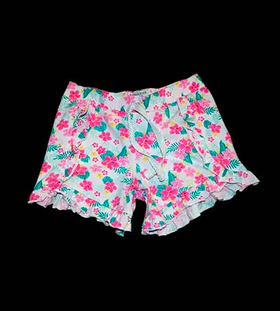 Fešáček * dětský second hand * Kytičkové kraťásky pro holčičku