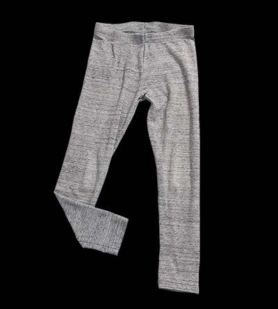 Fešáček * dětský second hand * Slabé žíhané legíny 