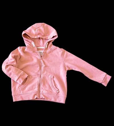 Fešáček * dětský second hand * Růžová mikina na lítačku