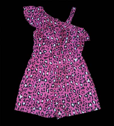 Fešáček * dětský second hand * Módní overal se šelmím vzorem