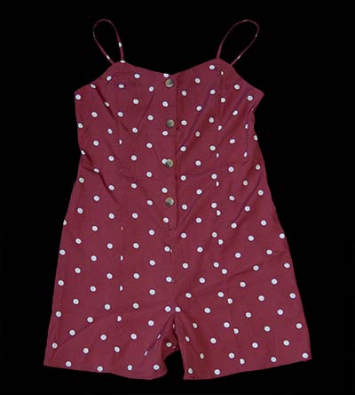 Fešáček * dětský second hand * Puntíkatý overal pro slečnu