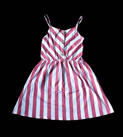Fešáček * dětský second hand * Italské proužkové šaty