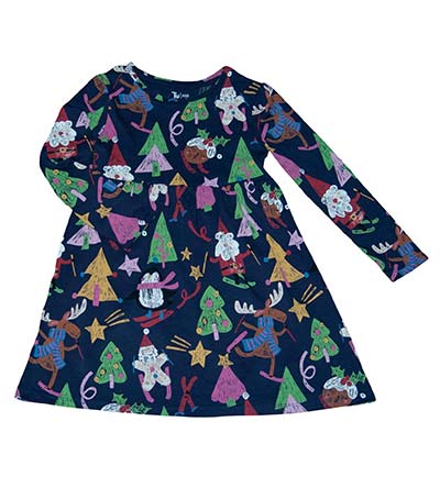 Fešáček * dětský second hand * Vánoční šaty na štědrý den