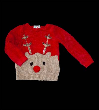 Fešáček * dětský second hand * Kouzelný chlupatkový svetr pro holčičku