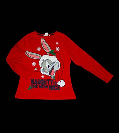 Fešáček * dětský second hand * Vánoční zimní triko pro slečnu