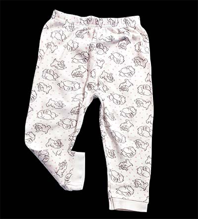 Fešáček * dětský second hand * Pohodlné domácí kalhoty se štěňátky