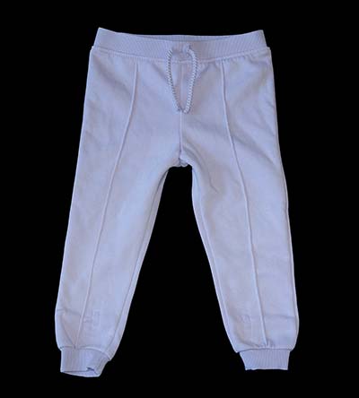 Fešáček * dětský second hand * Šeříkové tepláčky pro holčičku