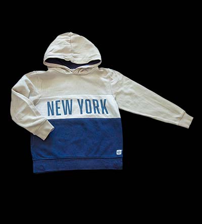 Fešáček * dětský second hand * Stylová mikina "New York"