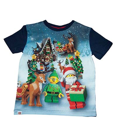 Fešáček * dětský second hand * Vánoční Lego triko pro chlapce