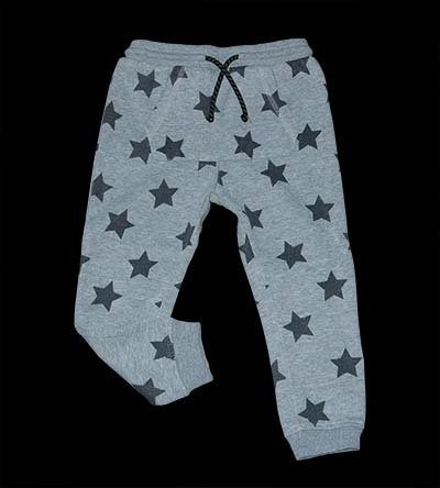 Fešáček * dětský second hand * Hvězdné teplé tepláčky pro chlapce