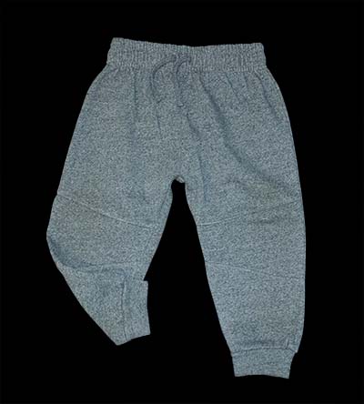 Fešáček * dětský second hand * Šedivé praktické tepláčky pro chlapečka