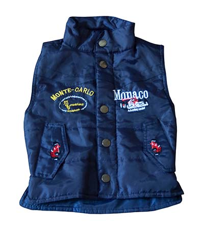 Fešáček * dětský second hand * Závodní vesta pro chlapečka