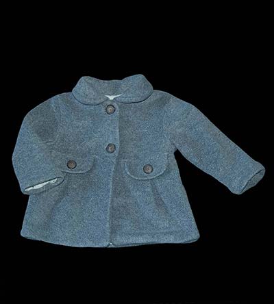 Fešáček * dětský second hand * Teplý jarní/podzimní kabátek pro mini holčičku