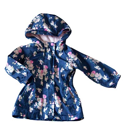 Fešáček * dětský second hand * Jarní/podzimní teplý kabátek pro mini holčičku