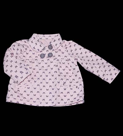 Fešáček * dětský second hand * Motýlí kabátek pro holčičku