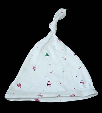 Fešáček * dětský second hand * Skřítkovská vánoční čepička pro mimi