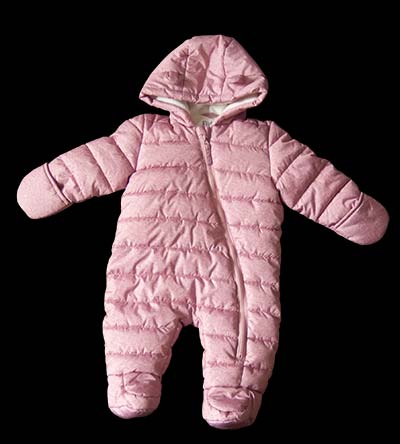 Fešáček * dětský second hand * Krásná prošívaná kombinézka pro mimi holčičku