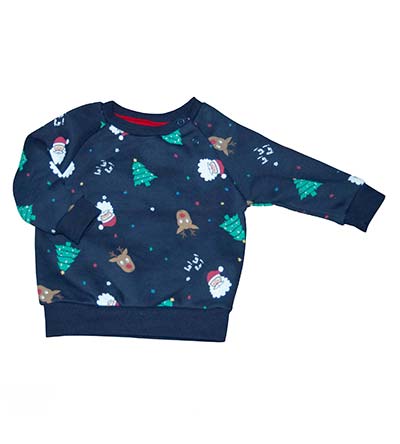 Fešáček * dětský second hand * Vánoční mikina pro mimi chlapečka