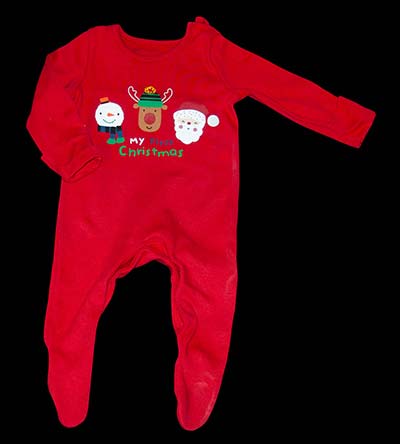 Fešáček * dětský second hand * Vánoční overal pro mimíska