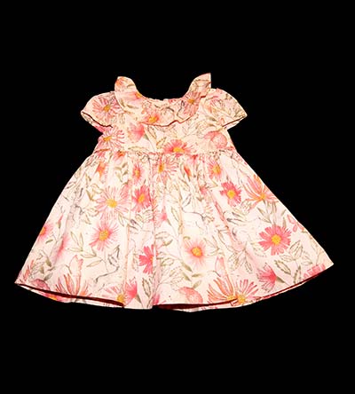 Fešáček * dětský second hand * Květinové šaty pro novorozenou holčičku