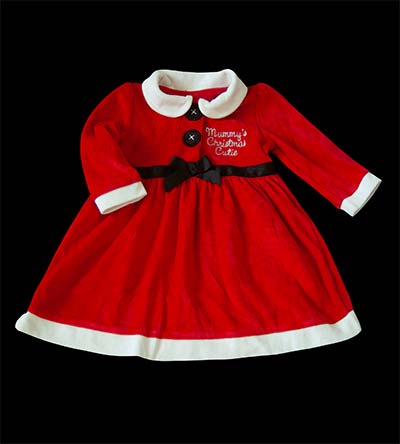Fešáček * dětský second hand * Santovské šatičky pro mimi holčičku