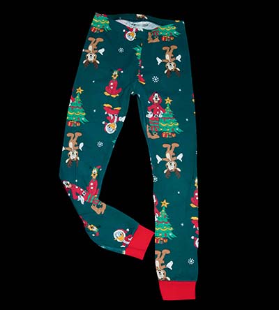 Fešáček * dětský second hand * Vánoční legíny pro chlapce nebo dívku