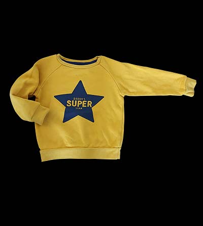 Fešáček * dětský second hand * Mikina pro tatínkovu hvězdičku