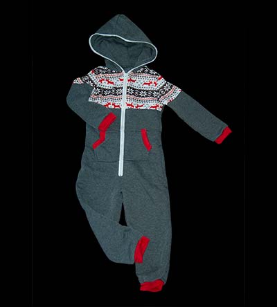 Fešáček * dětský second hand * Teplý overal s norským vzorem pro chlapce nebo dívku