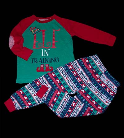 Fešáček * dětský second hand * Vánoční pyžamko pro mrňouska