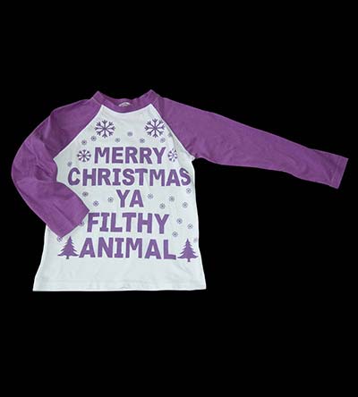 Fešáček * dětský second hand * Vánoční vtipné triko pro chlapce nebo dívku