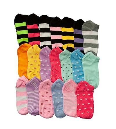 Fešáček * dětský second hand * Kotníkové dívčí/dámské ponožky