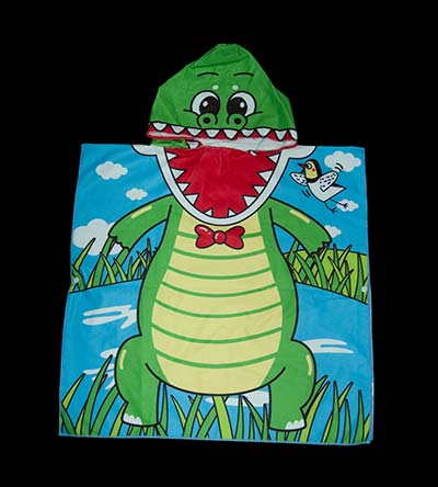 Fešáček * dětský second hand * Plážové pončo na plavání 2v1 - župan a osuška